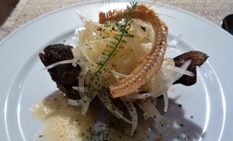 私が撮ったバケーションインの魚料理の写真