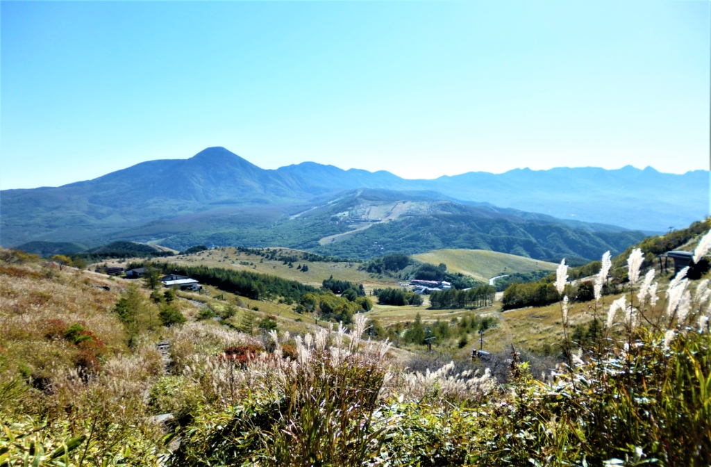 車山高原トレッキングコースの風景写真